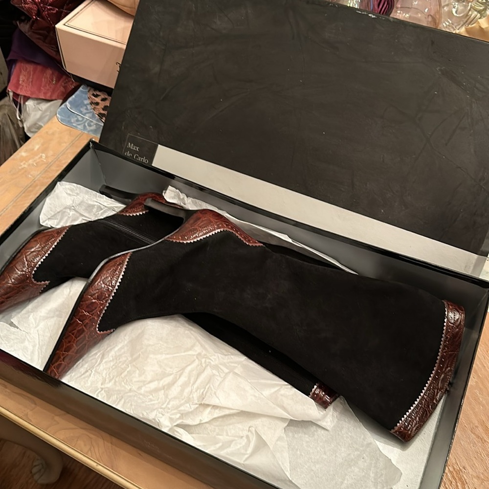 Max de Carlo High Heeled Boots